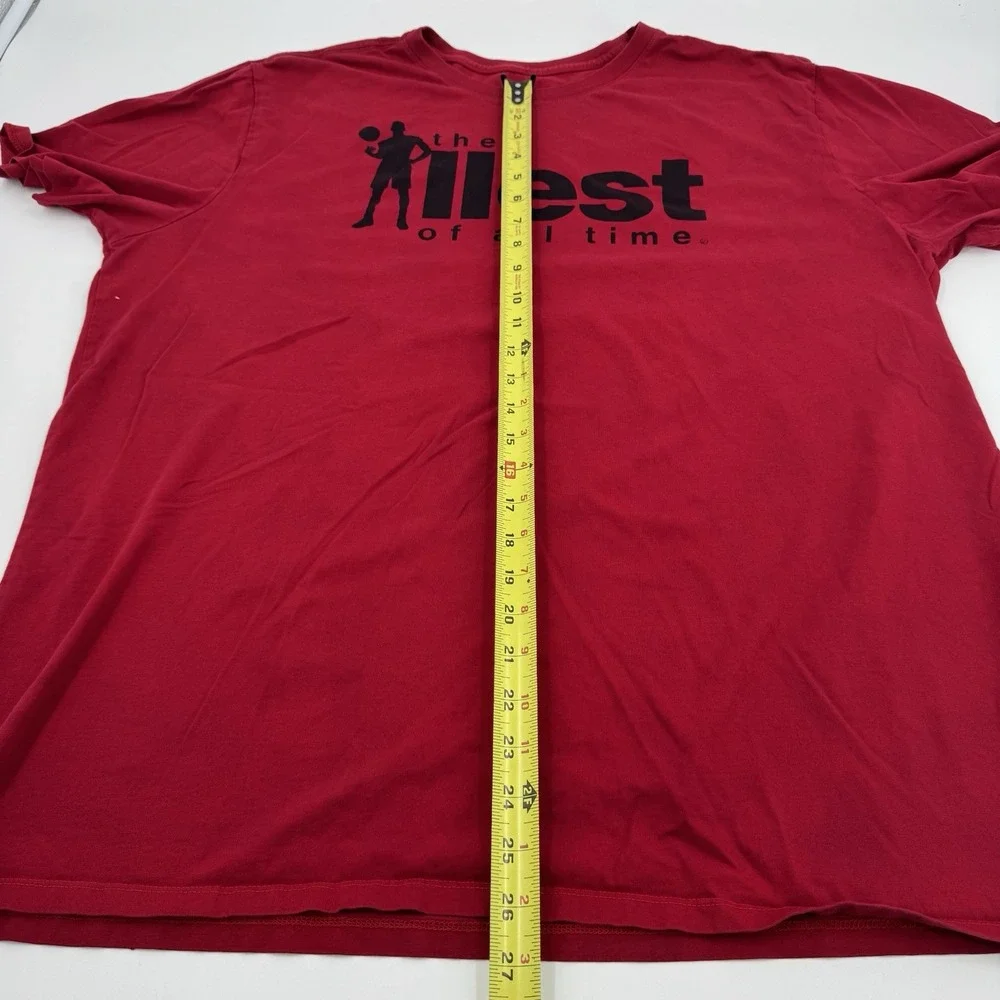 Michael Jordan The Illest Of All Time Flu Game Red T-Shirt Mens Size‎ XXL Nike